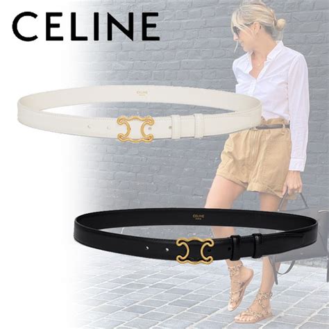 celine look a like riem|Celine triomphe belt trend.